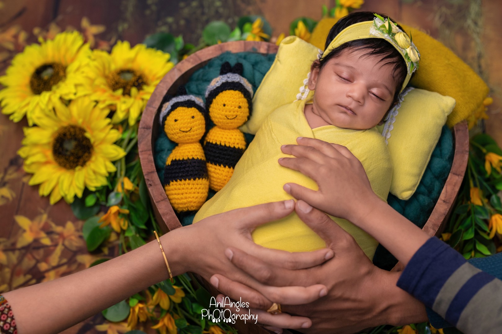 Newborn photography in Karur by AnilAngles Photography (set 21)